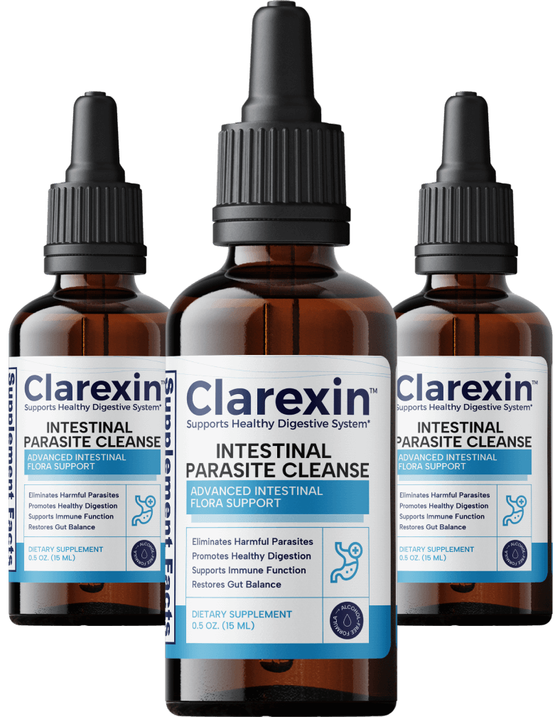 Clarexin digestive support drops bottle